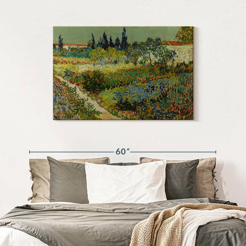 Jardin d'Alvord à Arles, H 30 po x l 45 po