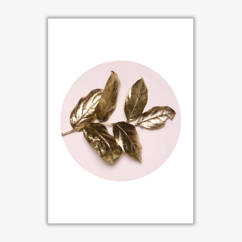 Leaf - Print, No Frame, 85 cm H x 60 cm W x 1 cm D