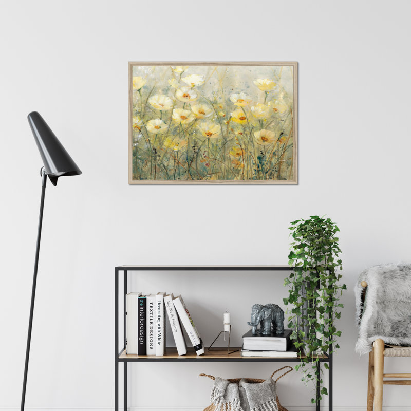 Summer In Bloom I by Timothy O' Toole - Painting Print, 65cm H x 95cm W, Natural Wood Single Picture Framed Paper