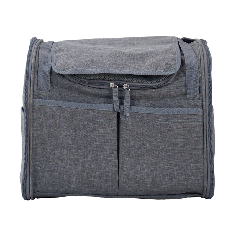 Oxford Fabric, Mesh, Metal Pet Carrier