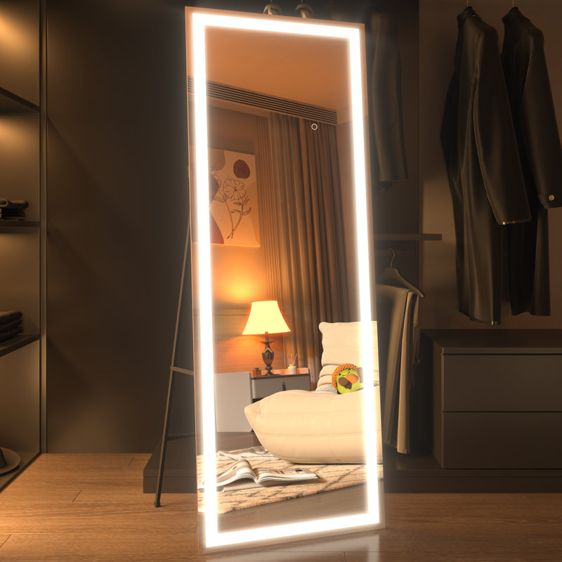 Miroir pleine grandeur à DEL à intensité variable, 65 po x 24 po