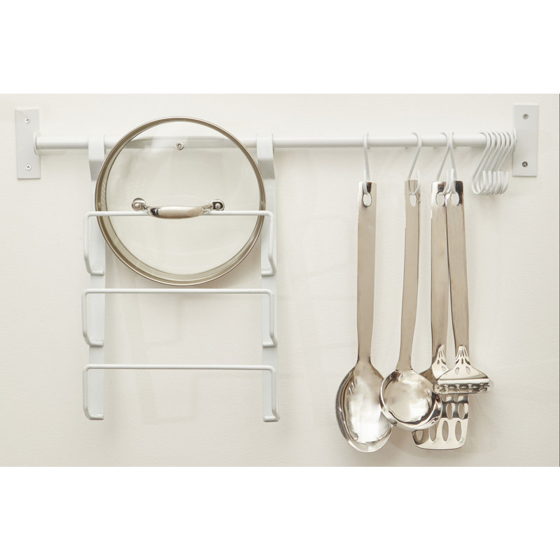Humnoke Metal Oval Hanging Pot Rack