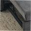 Causeuse-lit en velours avec lit escamotable Rubinder-653687683