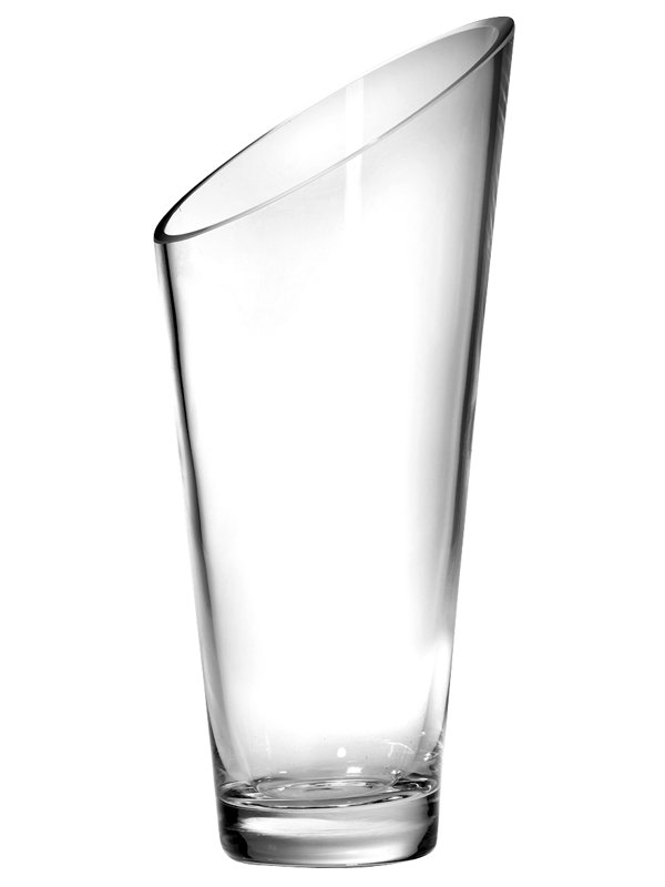 Craignamaddy Glass Table Vase, 10" H x 5" W x 5" D
