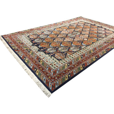 Tapis persan vintage cachemire