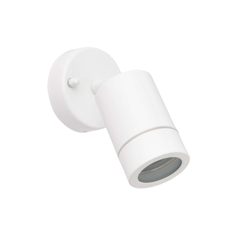 Metcalfe 14.8cm H Outdoor Armed Sconce, White
