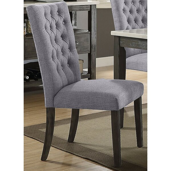 One Allium Way® Zariah Tufted Upholstered Parsons Chair | Wayfair