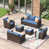 Brown Frame/Slate Blue Cushion is out of stock selected
