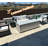 70" Concrete Large Fire Pit Table with Lid-96382350