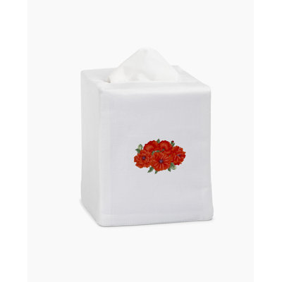 Poppies Bouquet Tissue Box Cover