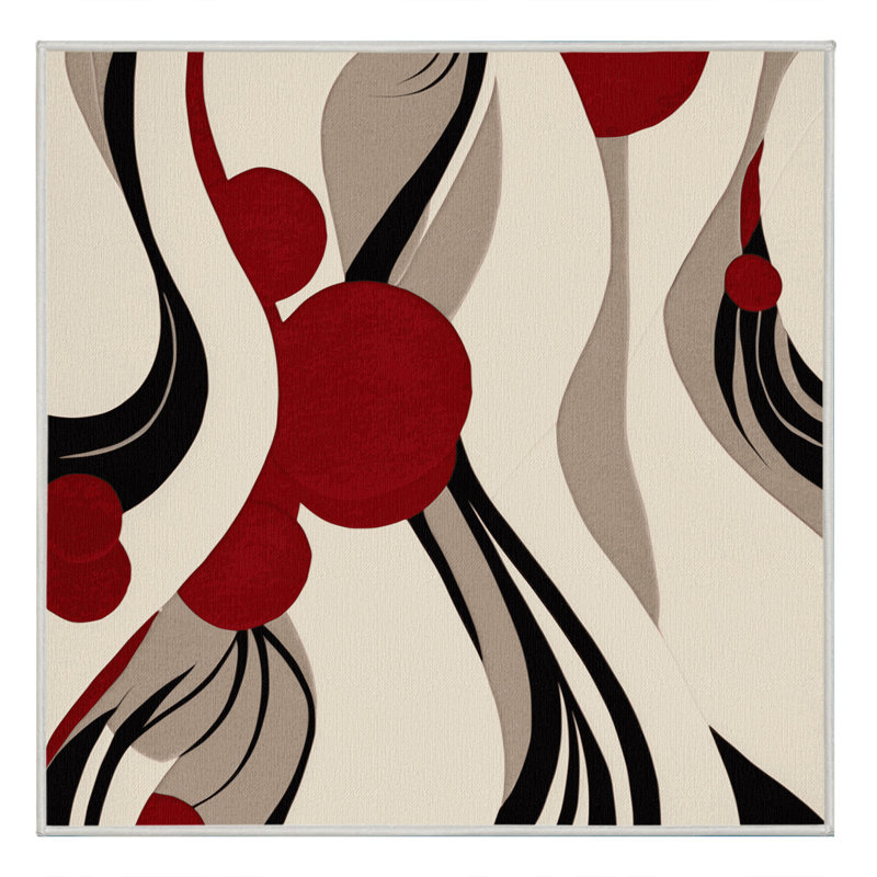 Serene Prime Flow Rug, Square 7'