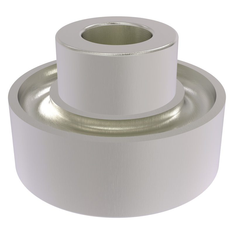 Photophore en laiton 1,75 po, Nickel satiné