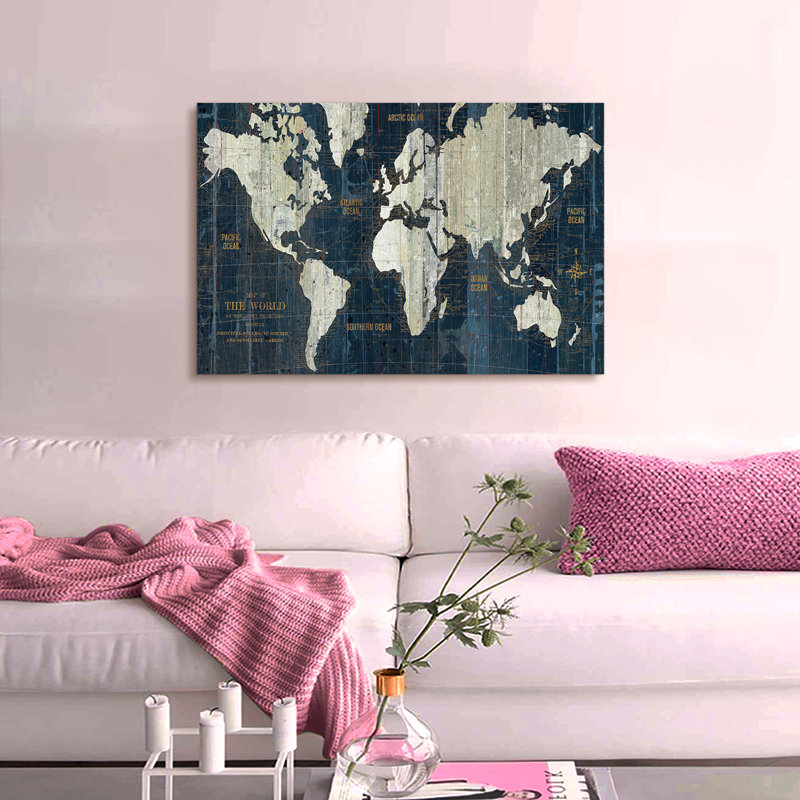 Sur toile, H 28 po x l 40 po x P 1,5 po