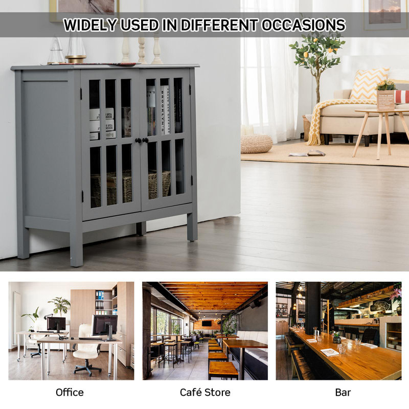 Jossilynn Accent Cabinet, Gray