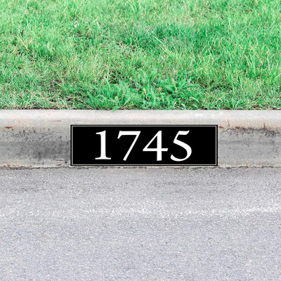 Text & Numbers Non-Wall Damaging Wall Decal