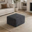 Pouf de canapé, aucun assemblage requis, (tissu en velours côtelé moelleux)-798564703