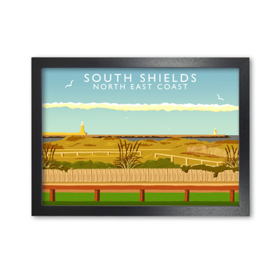 South Shields North East Coast by Richard O'Neill - Print