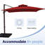 Parasol carré en porte-à-faux 120 po-1075560058