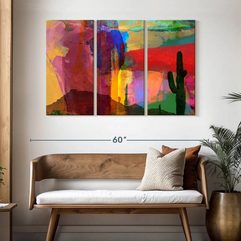 Harnek Mesa Abstract, 32" H x 50" W