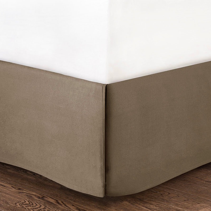 Édredon pour très grand lit 8 pièces brun clair - Élégance classique, rembourrage, coussins décoratifs, motif élégant facile d'entretien, lavable à la machine