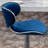 Annetra Velvet Upholstered Adjustable Swivel Barstool-2018900988