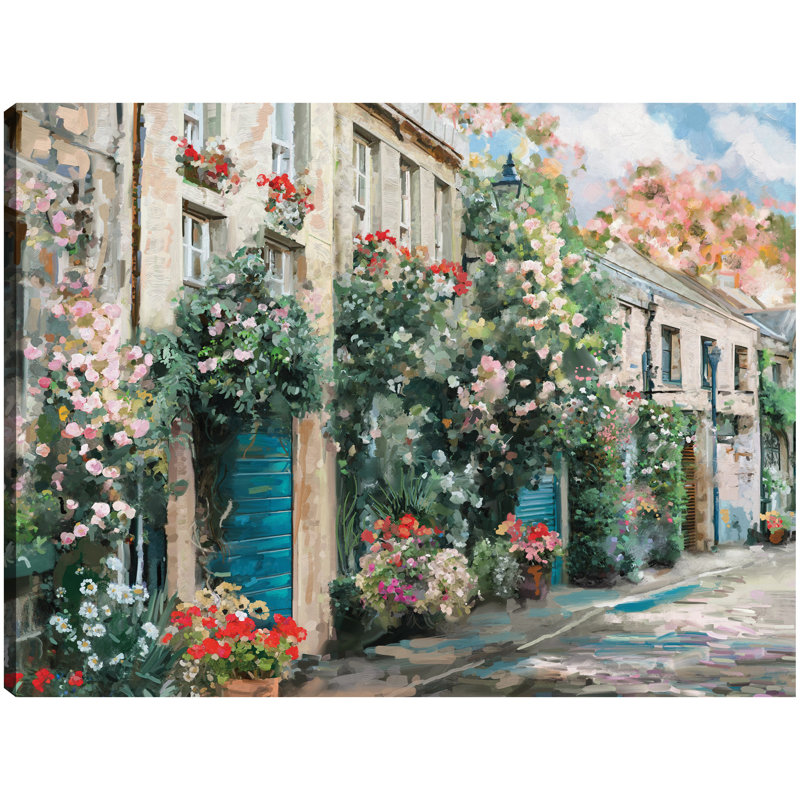 «Around the Bend» par Studio Arts, reproduction d'art sur toile, H 11 po x l 14 po x P 1,5 po, Toile tendue