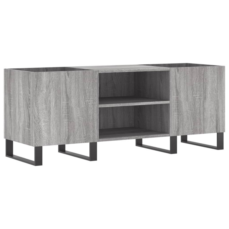 48cm H Media Cabinet, Grey Sonoma