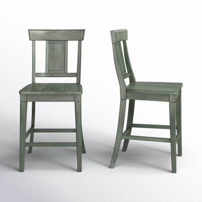 Fortville Solid Wood Counter/Bar Stool
