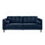 Jeses 204Cm Velvet Square Arms Sofa-1066837137