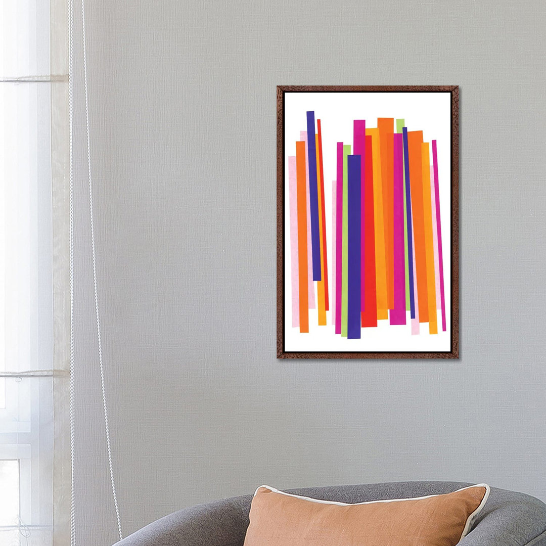 Regenbogen Nr. 1 von Melissa Selmin - Galerie-verpackte Leinwand Giclée