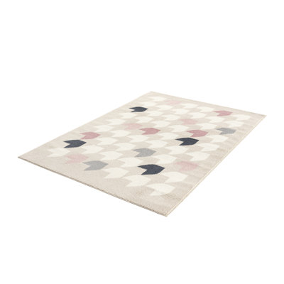 Jamile Houndstooth Indoor Rug