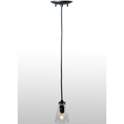 Luminaire suspendu conique 1 lumière