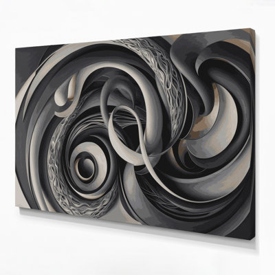 Art mural sur toile Biomorphic Abstraction 5
