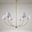 6-Light Dimmable Chandelier with Adjustable Length
-753179264