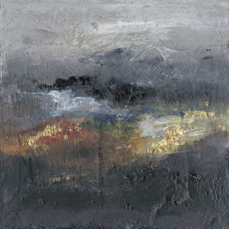 Mountains In The Mist III by Joyce Combs - Wrapped Canvas Painting, 76cm H x 76cm W