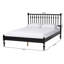 Base de lit Baxton Studio Cherrelle Spindle-1937112377-1937112390