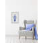 Blue Vase - Single Picture Frame Painting-1671605592