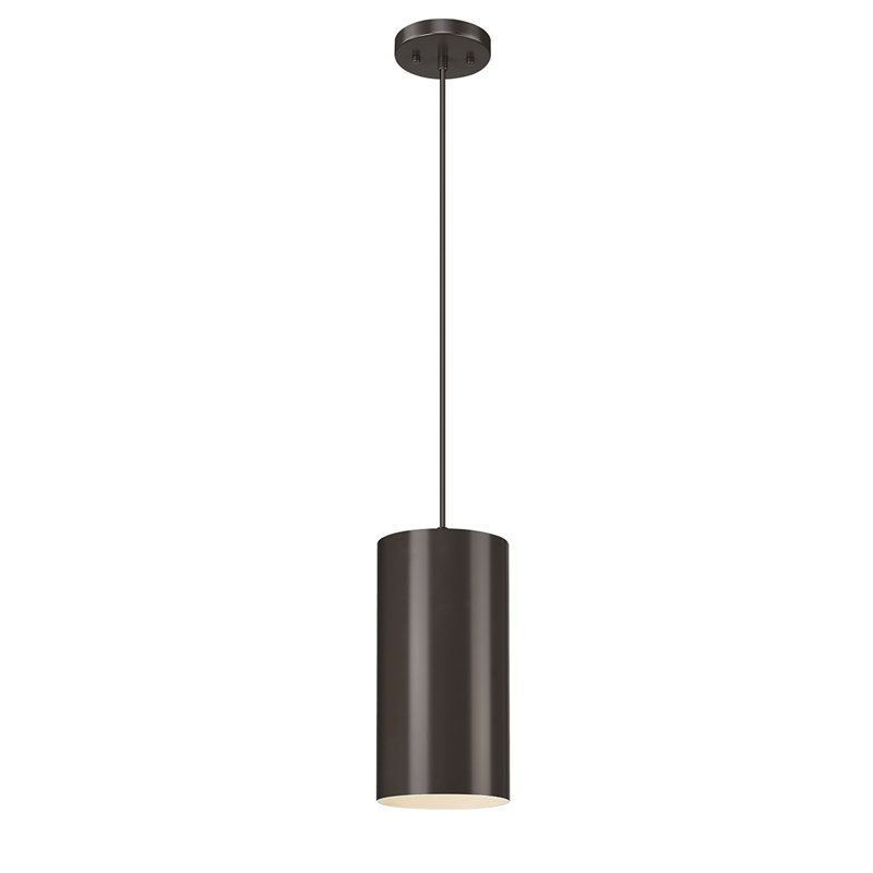 Lanterne suspendue d'extérieur 1 lumière H 74,3 po, Bronze thermolaqué