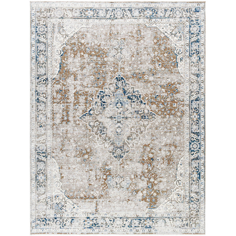Oriental Indoor Rug, Rectangle 7'10" x 10'