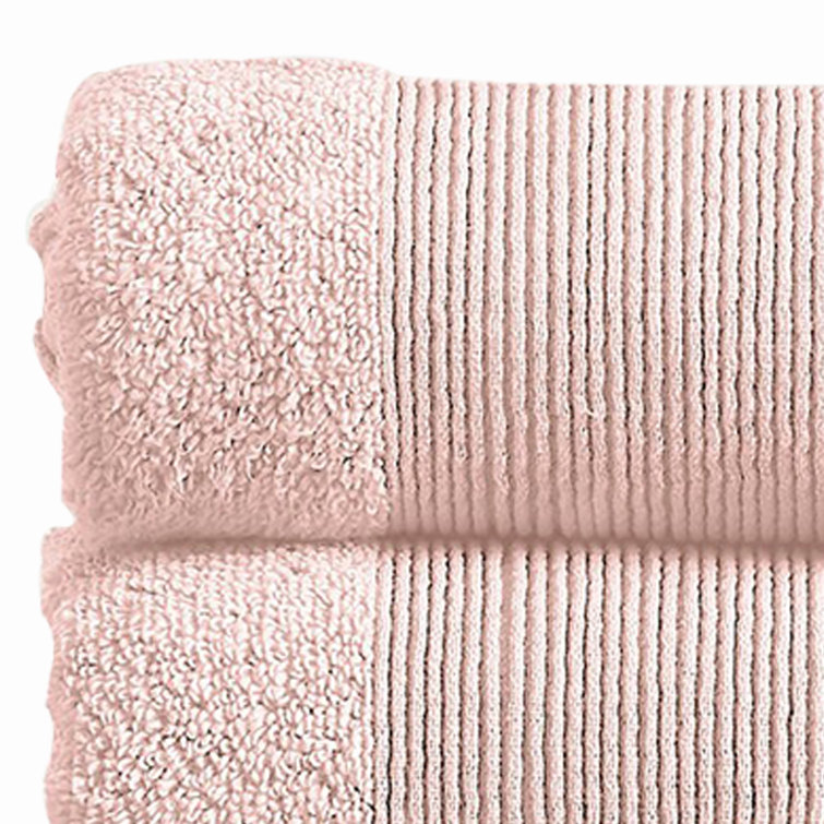 Ayela Super Soft 6 Piece 100% Cotton Towel Set Latitude Run Color: Raspberry Radiance