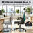 Ergonomic Office Chair, 400 LBS Computer Chairs with Adjustable Lumbar Support, Breathable Mesh Desk Chair, Ergonomic Chair with Thickened Cushion, Comfy Home Office Desk Chair (Black)-1051755833-833227851