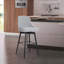 Ergonomic Swivel Counter Stool with Supportive Back-1989821683