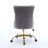 W26.4 Inch Wider Seat Office Chair,Artificial Rabbit Hair Home Office Chair With Metal Base,Adjustable Desk Chair Swivel Office Chair,Vanity Chair-582079223