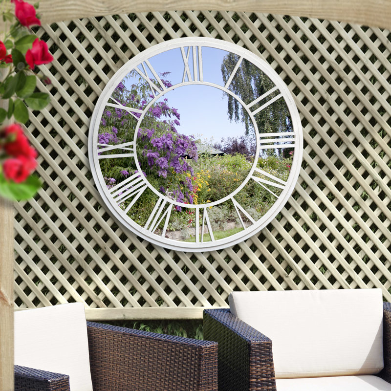 Metal Flat Wall Mirror