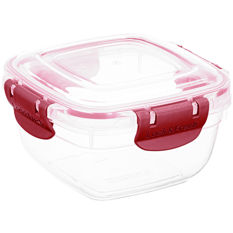 Dircks 16 Oz. Food Storage Container, Red
