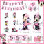 Trousse de 29 décorations pour une fête d'anniversaire Minnie Mouse pour enfants