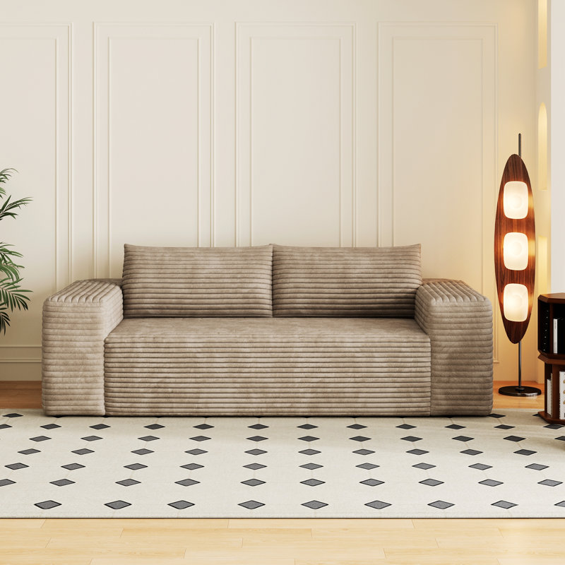 Causeuse pour salon et chambre à coucher, Chameau