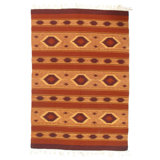 Afghan Baluch Wool Southwestern Area Rug