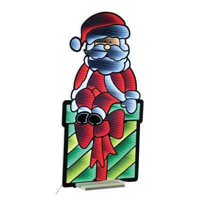 Père Noël sur l'emballage Ekkolight 47IN H