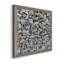 Toile encadrée noire et blanche et sur toute la surface - prête à être accrochée-174025638-174025635